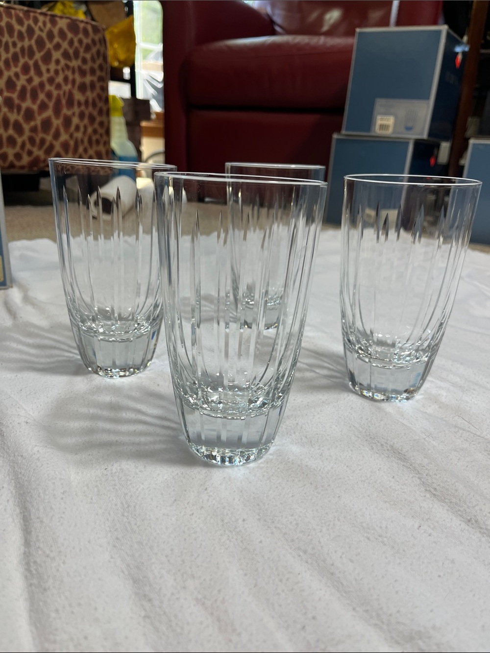 NIB Block Crystal Highball Set - 4 Pack - Picture 6 of 9